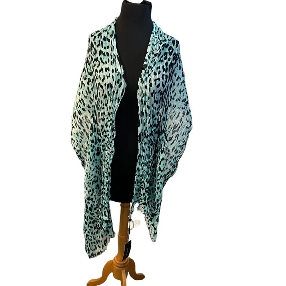 NWT DOLCE & GABBANA Green Leopard Print - Picture 5 of 8